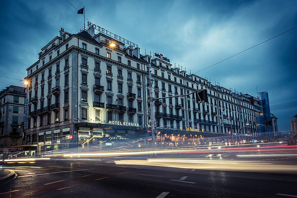 Transformation, rénovation de l’Hôtel Bernina, Genève