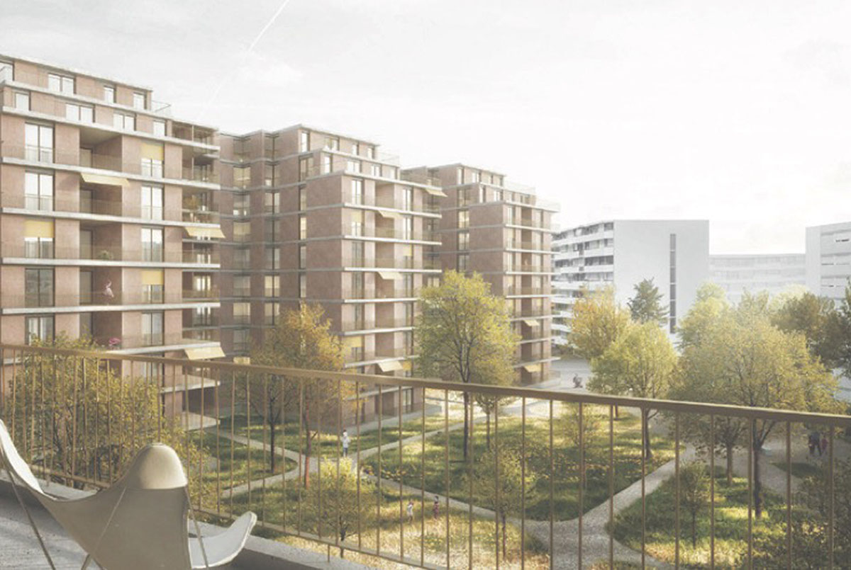 Réalisation d’un complexe de logements, Bachet de Pesay, Genève