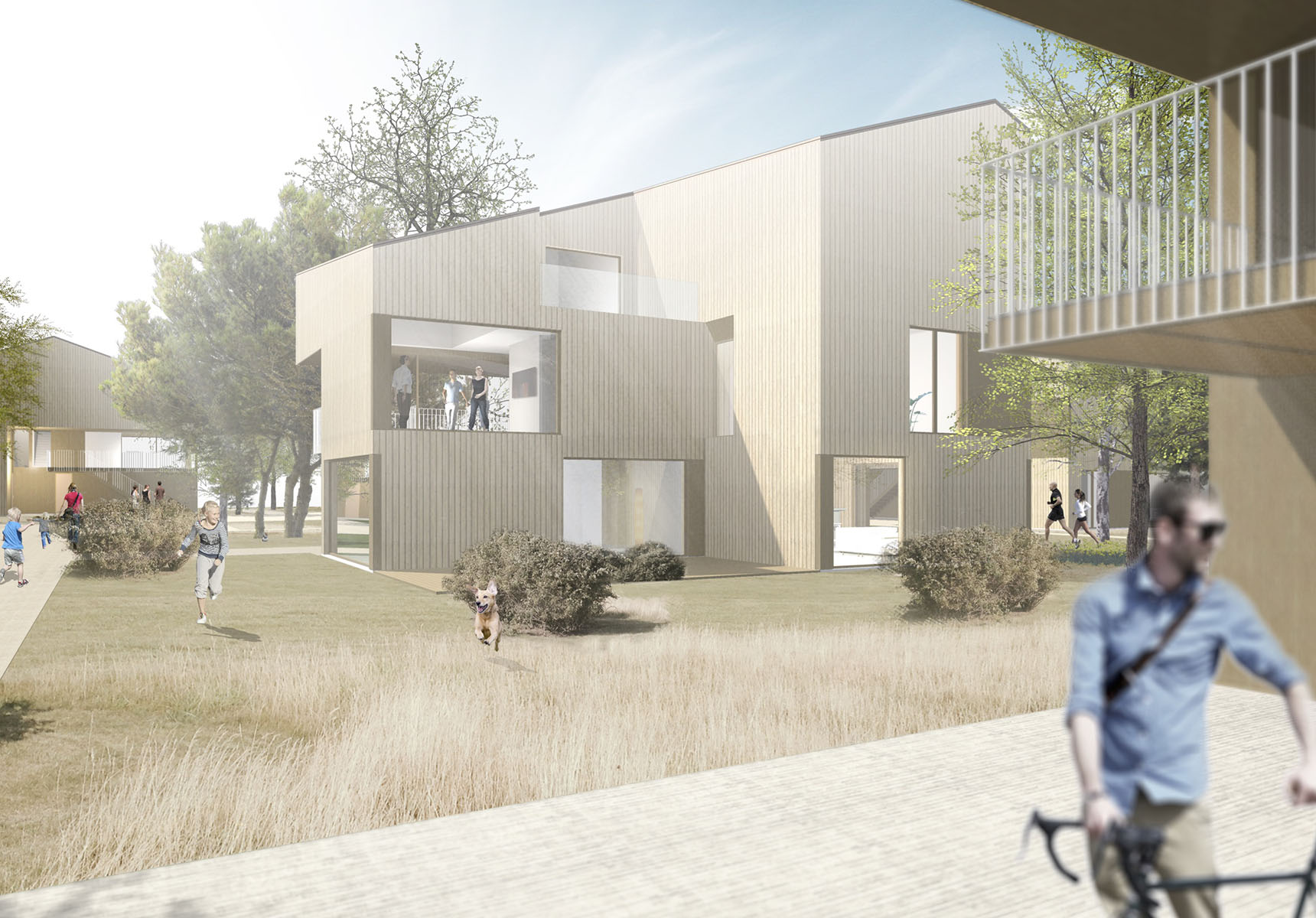 Réalisation de logements, projet « Les Marins », Epalinges
