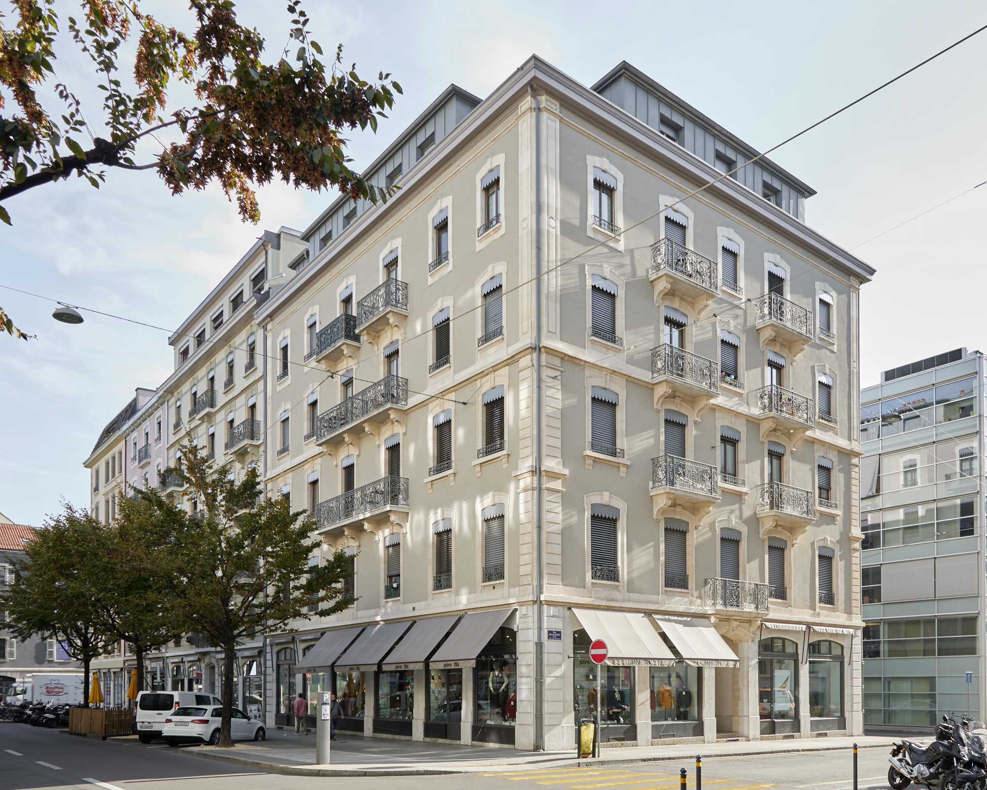 Rénovation logements Rues Berne / Michel-Roset / Alpes, Genève