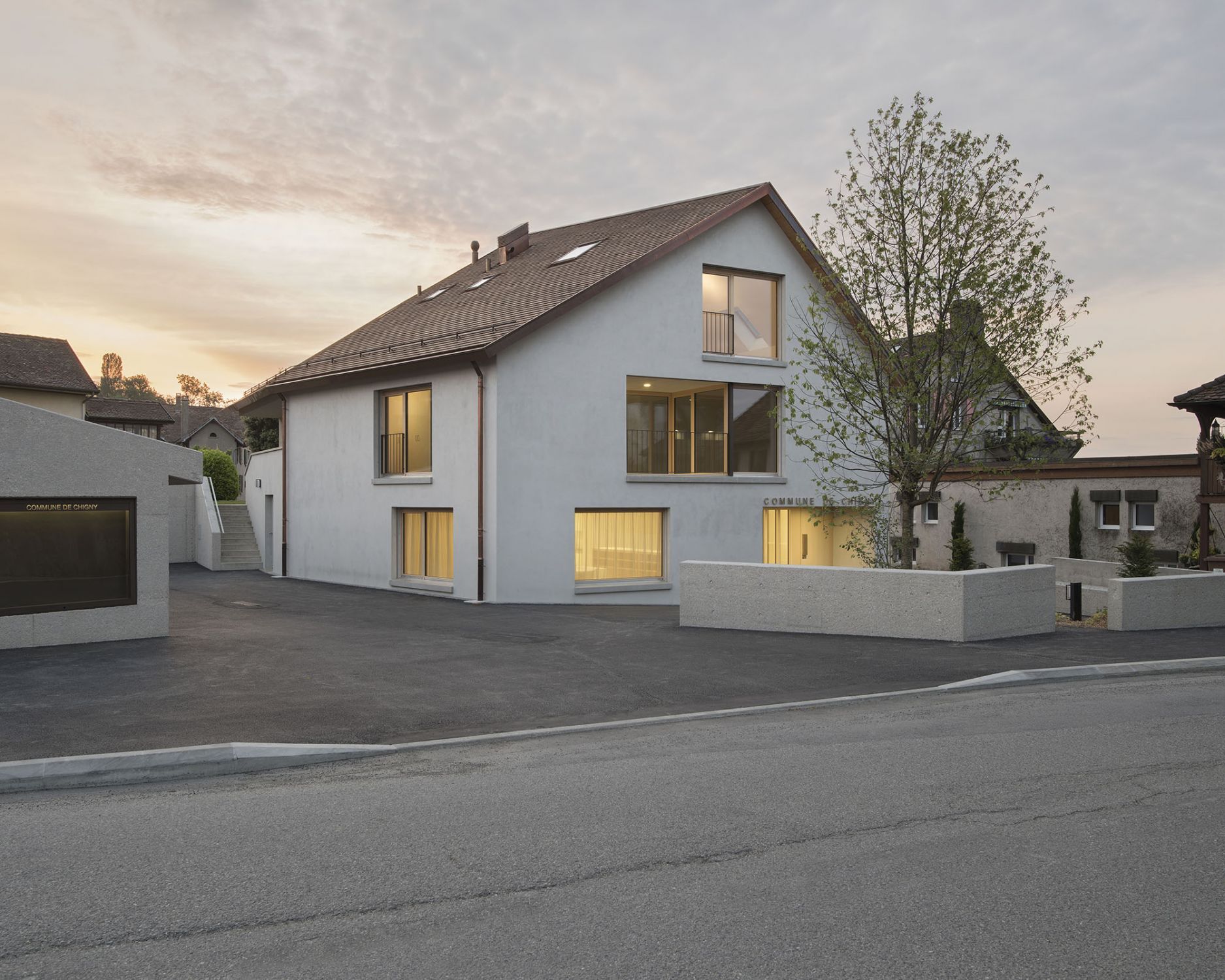 Réalisation d’un bâtiment communal et de logements, Chigny