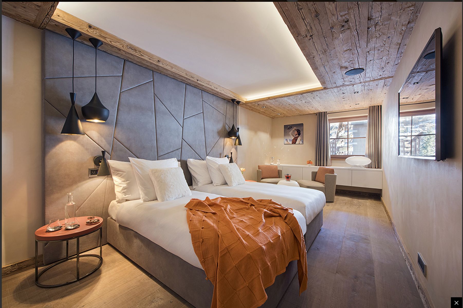 Réalisation de chalets, Zermatt