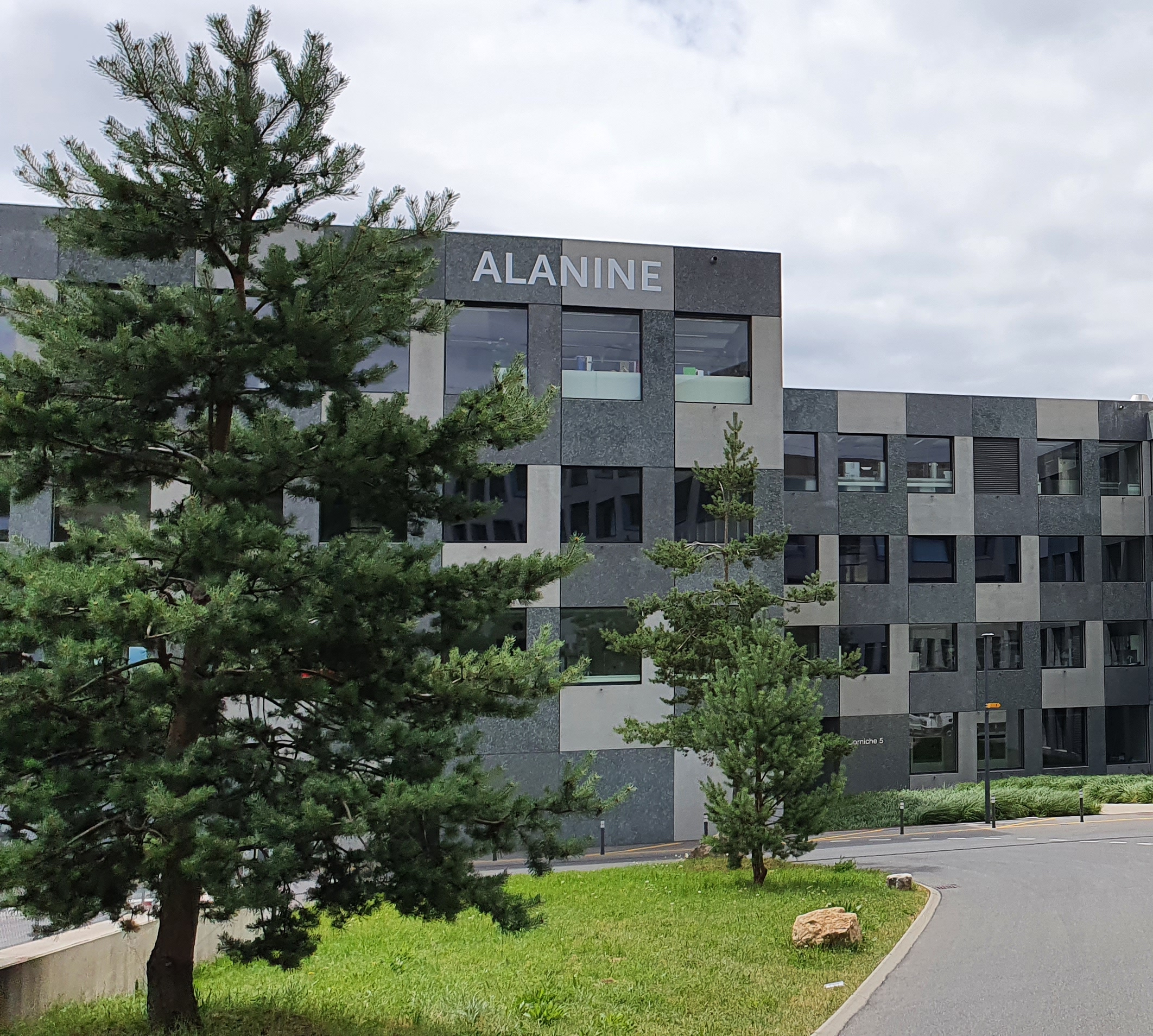 Réalisation du bâtiment Alanine, sur le site de Biopôle,  Epalinges