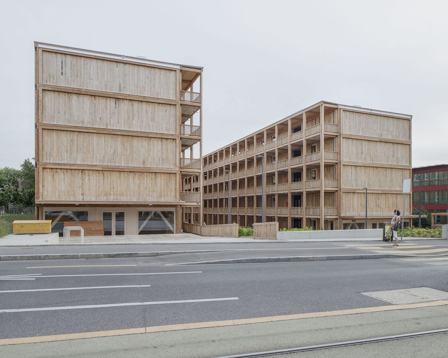 Réalisation de logements, Projet Parc-Rigot, Genève