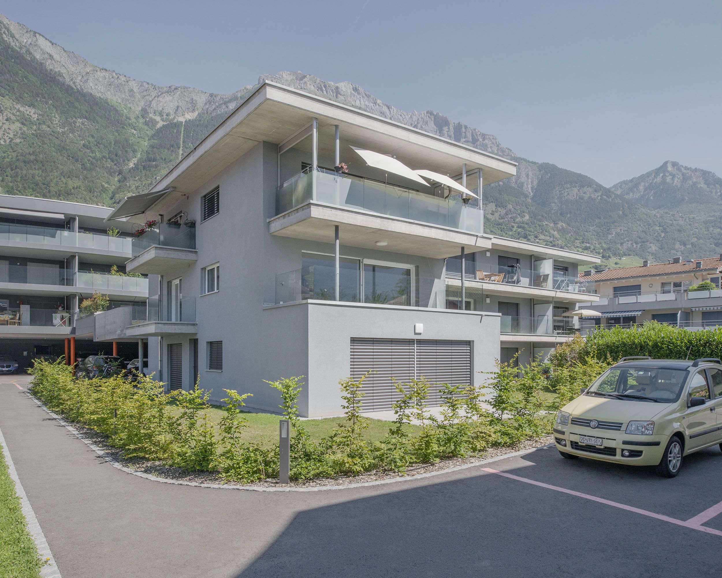 Réalisation de logements, Résidence « Les Cylindres » Fully