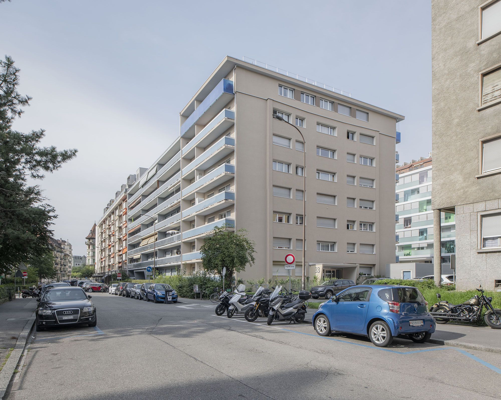 Transformation, rénovation d’un bâtiment et réalisation de logements,  Genève
