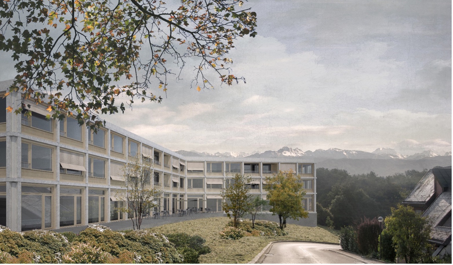Réalisation de l’EMS des Tines, Nyon