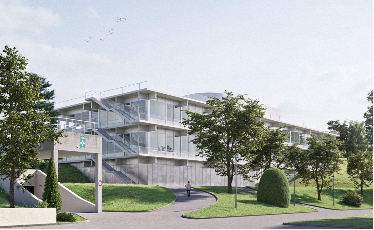 Projet Azulène, Réalisation d’un bâtiment de laboratoires, Vernier