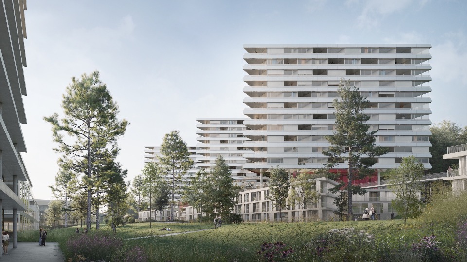 Réalisation d’une pièce urbaine « les Hauts-de-Dorigny », Chavannes-près-Renens