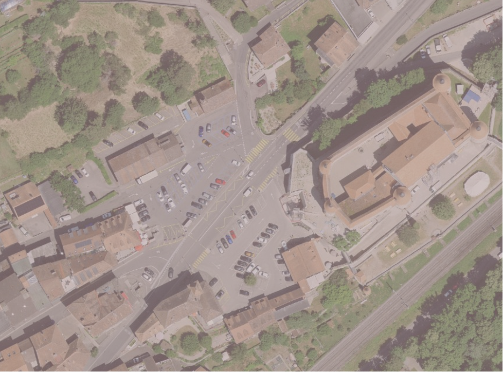 Développement de la place du Château, Grandson